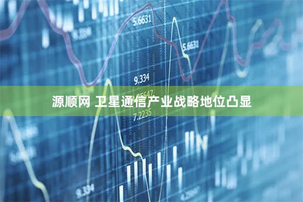 源顺网 卫星通信产业战略地位凸显